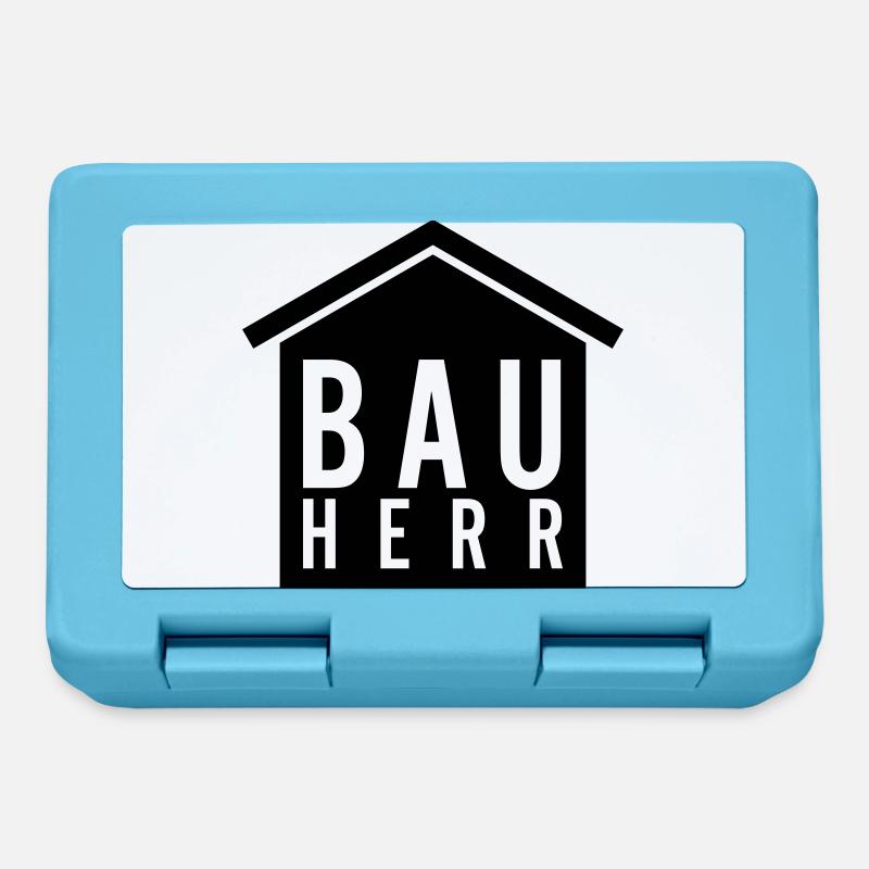 Bauherr - Brotdose - Saphirblau
