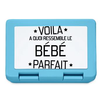 Baby Bébé Birth Geburt Bambino Naissance Birth - Lunchbox - sapphire blue - Front