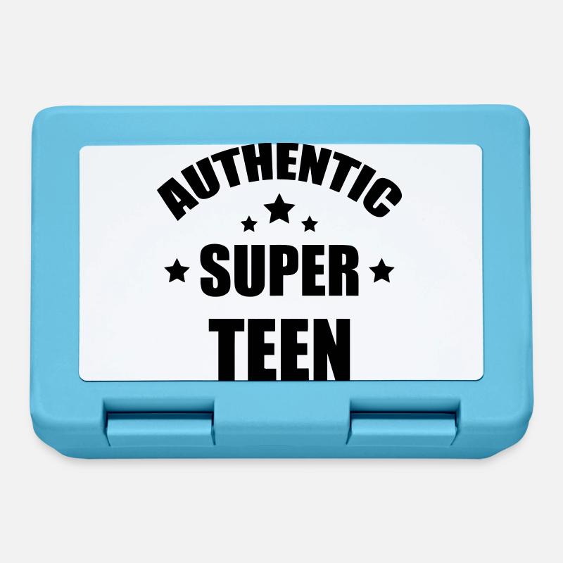 adolescent / enfant / ado / adolescente - Boîte à goûter - bleu saphir