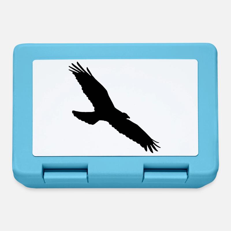 buzzard - Lunchbox - sapphire blue
