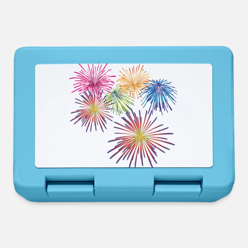 Fireworks - Lunchbox - sapphire blue