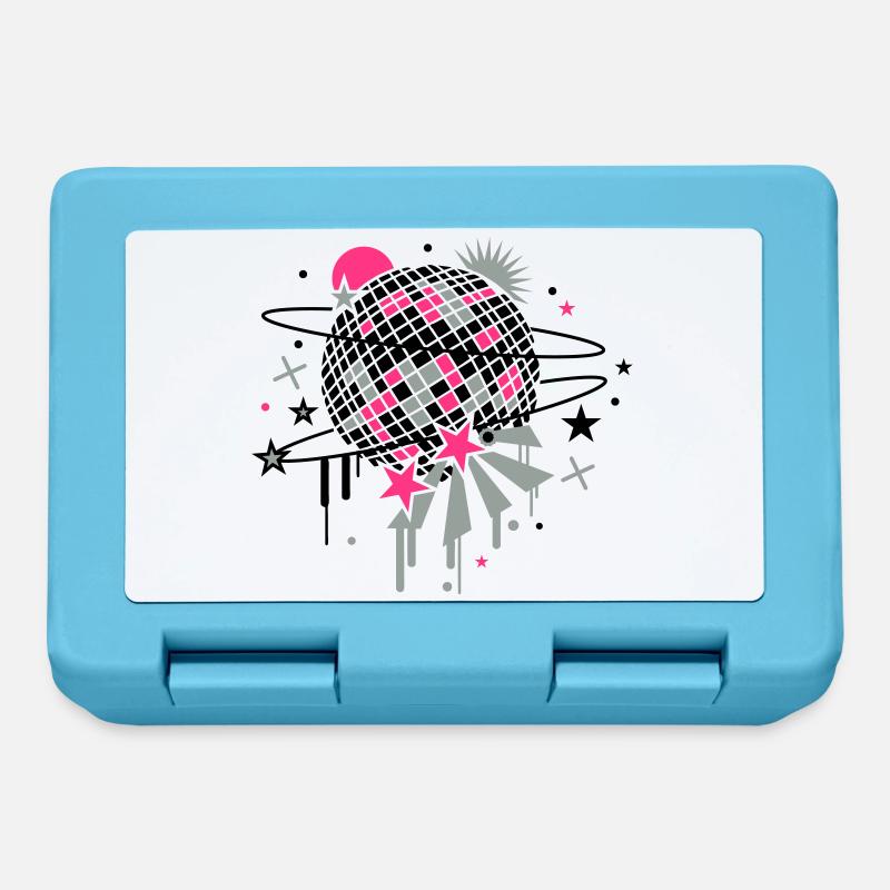 Disco Ball - Lunchbox - sapphire blue