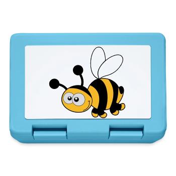 Bee - Bee - Honey - Lunchbox - sapphire blue - Front