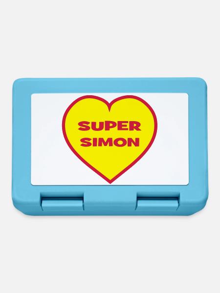 Super-Simon - Brotdose - Saphirblau