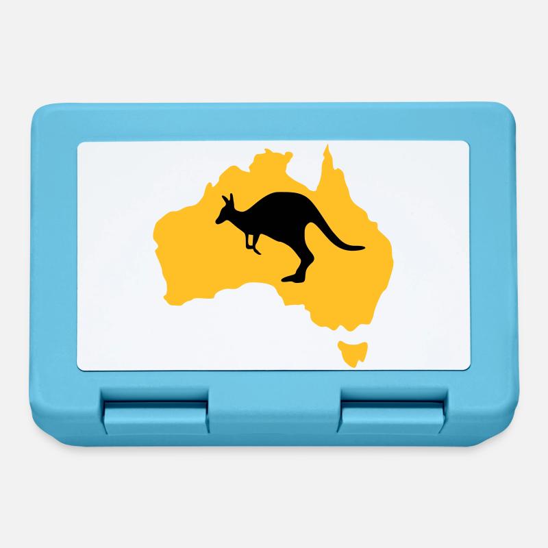 Australie - Boîte à goûter - bleu saphir