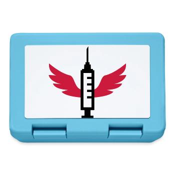 Nurse PKrankenschwester Infirmier Infirmière - Lunchbox - sapphire blue - Front