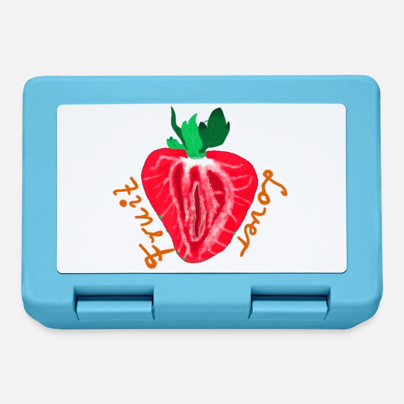 Fruit Lover - Brotdose - Saphirblau