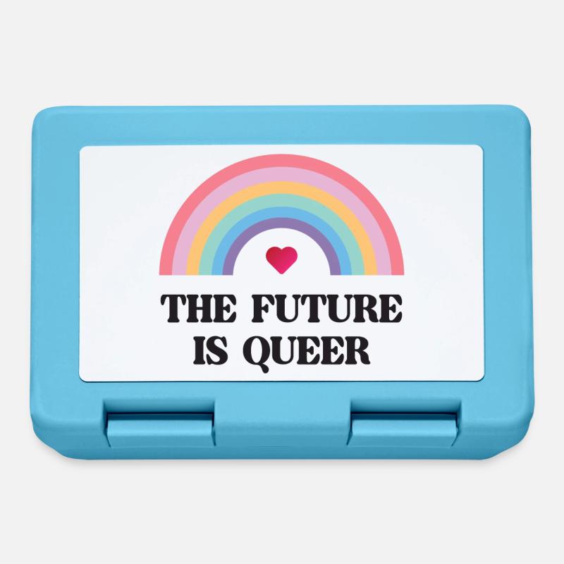 LGBT Pride Month - The Future is Queer - Lunchbox - sapphire blue