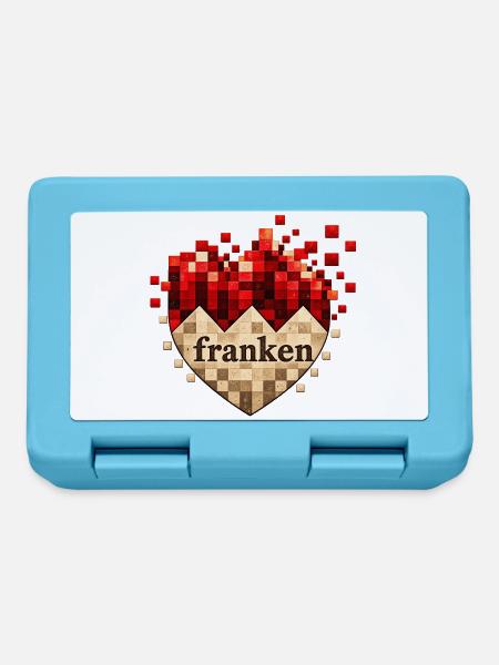 Franken - Brotdose - Saphirblau
