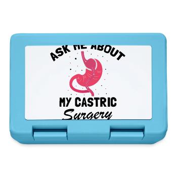 Gastric Bypass and Gastric Bypass Operation Design - Lunchbox - sapphire blue - Front