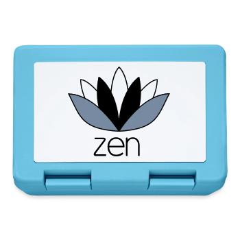 ZEN - Boîte à goûter - bleu saphir - Devant