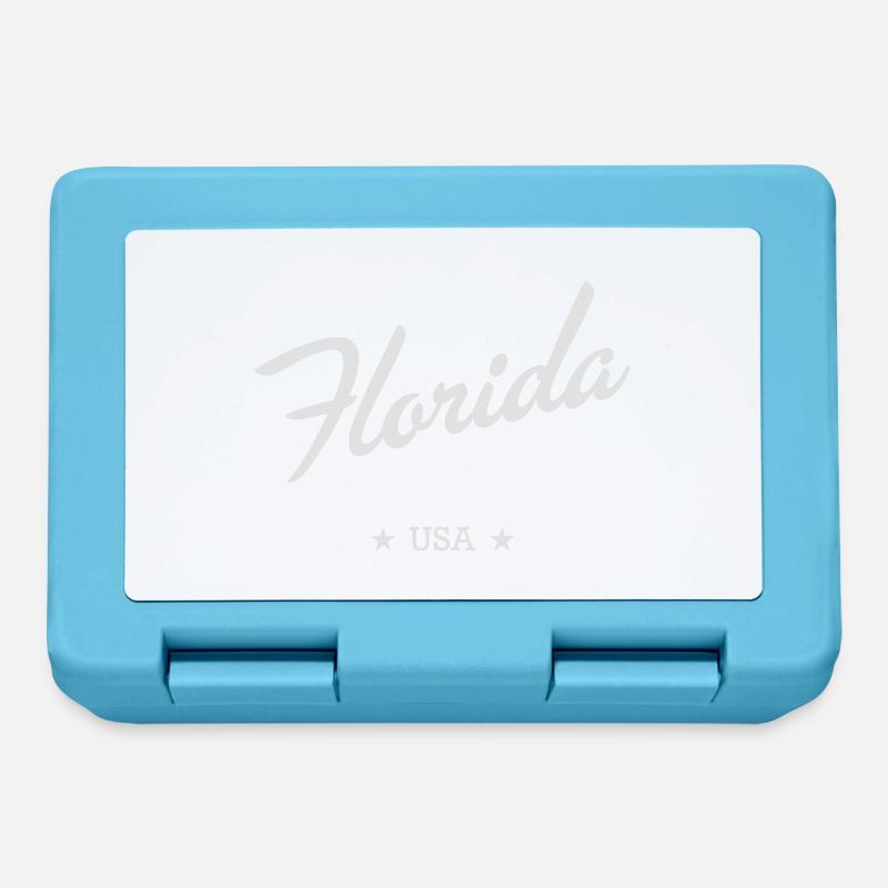 Florida - Brotdose - Saphirblau