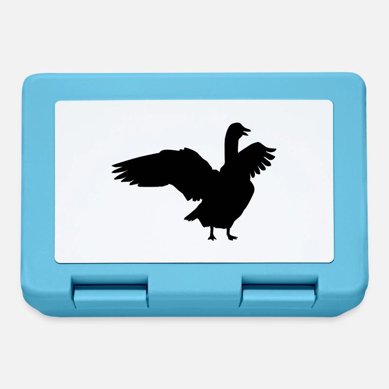Goose 1 - Lunchbox - sapphire blue