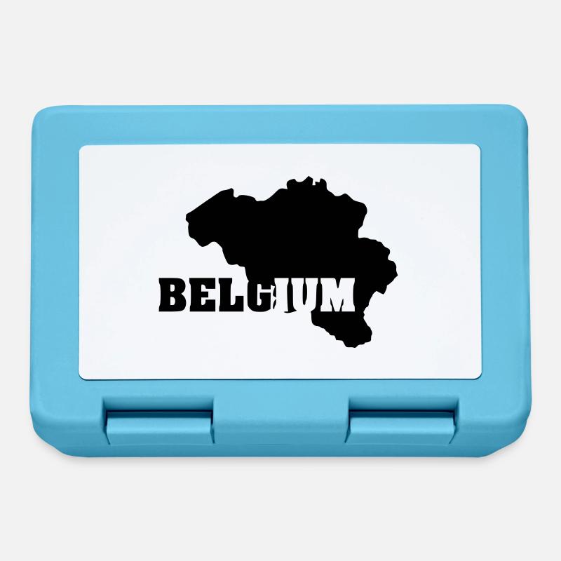 Belgium - Lunchbox - sapphire blue