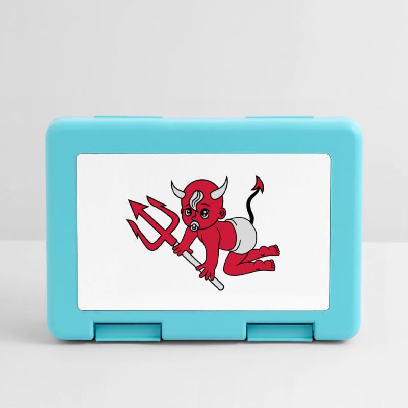 evil devil demon hell devil satan crawling pacifie Lunchbox