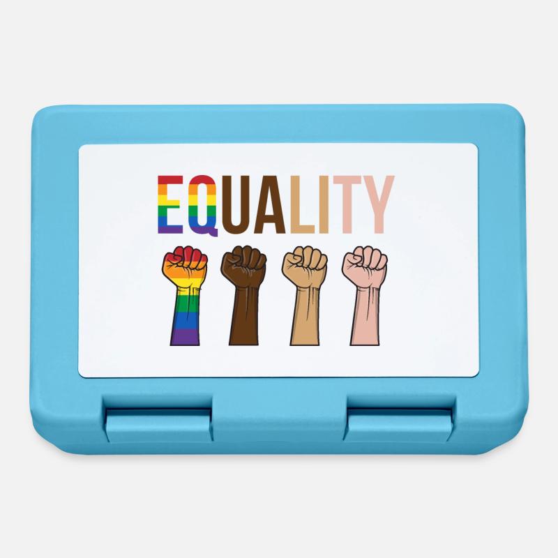 Equality - Brotdose - Saphirblau