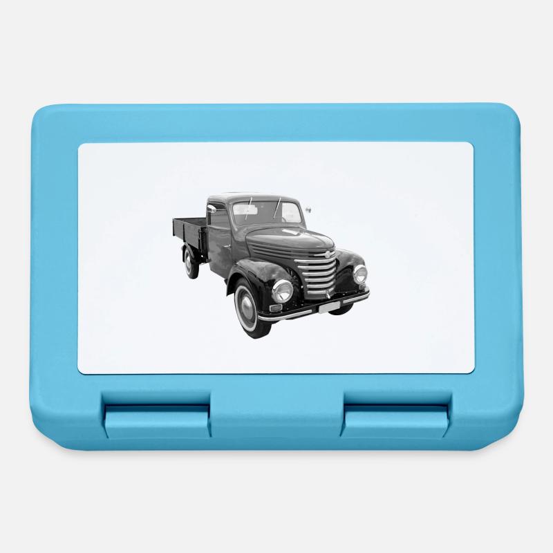 Framo Barkas Transporter Lkw DDR IFA Oldtimer - Brotdose - Saphirblau