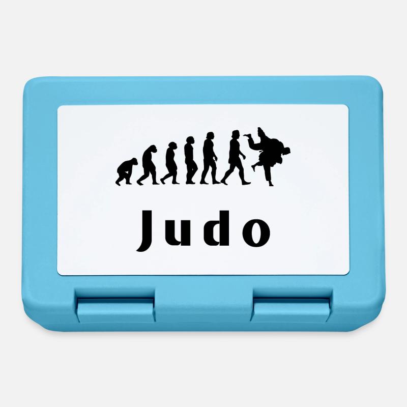 Evolution of Judo - Lunchbox - sapphire blue