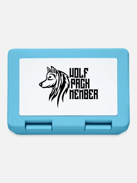 Wolf Pack Member - Brotdose - Saphirblau