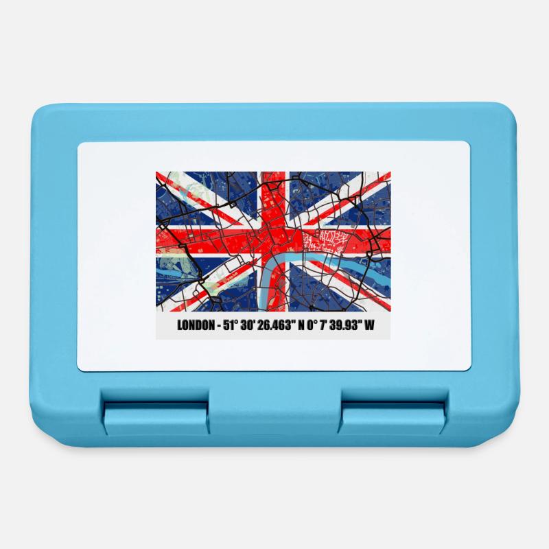 Londres - Boîte à goûter - bleu saphir