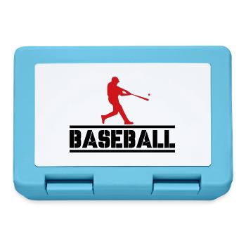Baseball 02 - Lunchbox - sapphire blue - Front