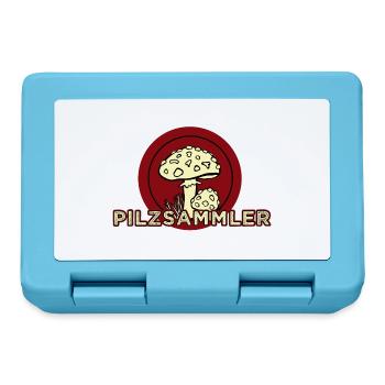 Pilzsammler - Brotdose - Saphirblau - Vorne