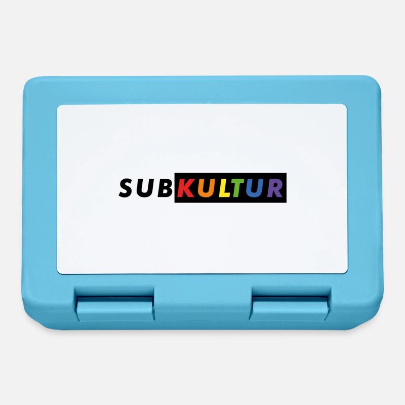 Subkultur Logo CSD#2 - Brotdose - Saphirblau