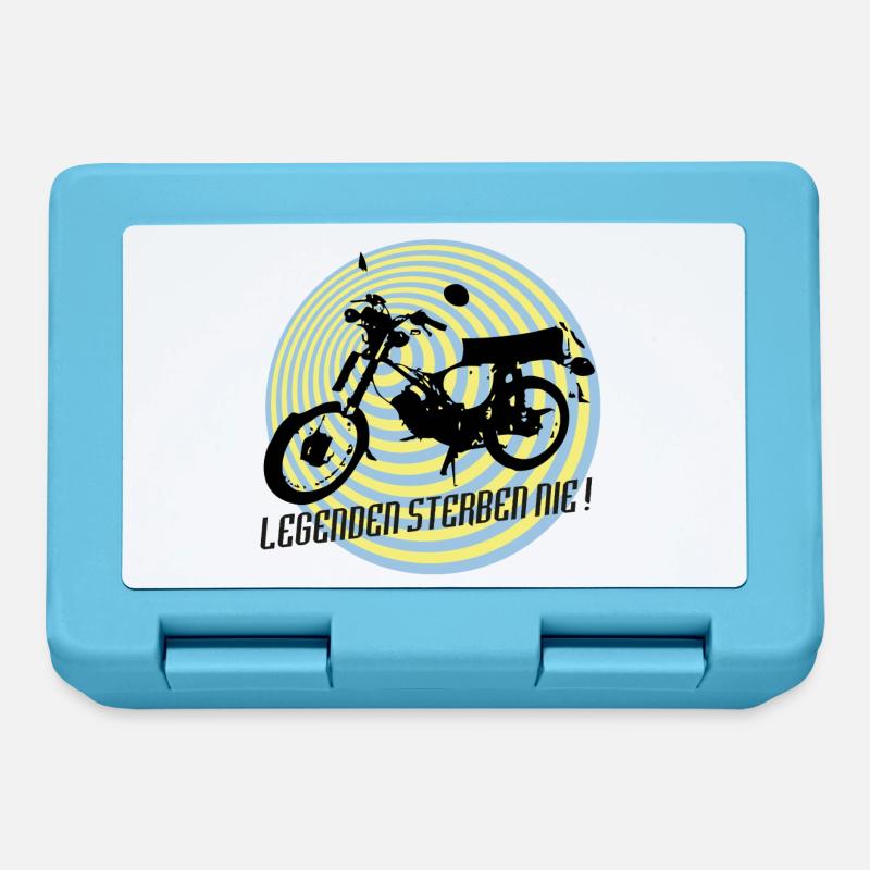 S51 Legenden - Brotdose - Saphirblau