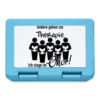 Therapie Chor - Brotdose - Saphirblau - Vorne
