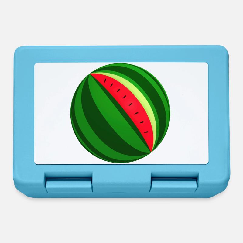 Wassermelone - Brotdose - Saphirblau