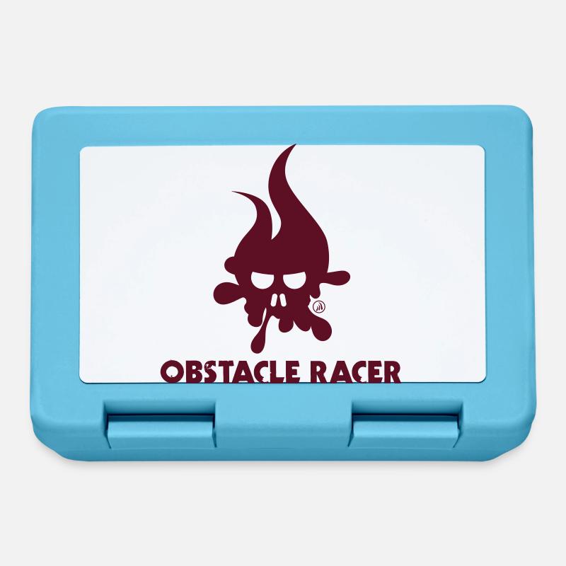 Hindernis Racer Elemente - Brotdose - Saphirblau