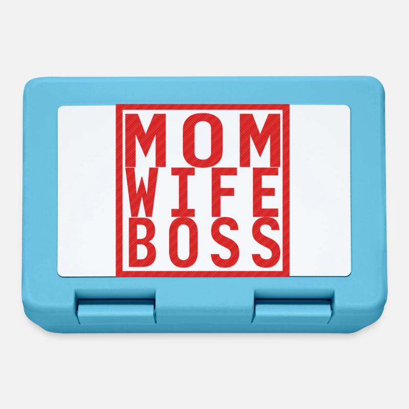 Maman Epouse patron - Boîte à goûter - bleu saphir