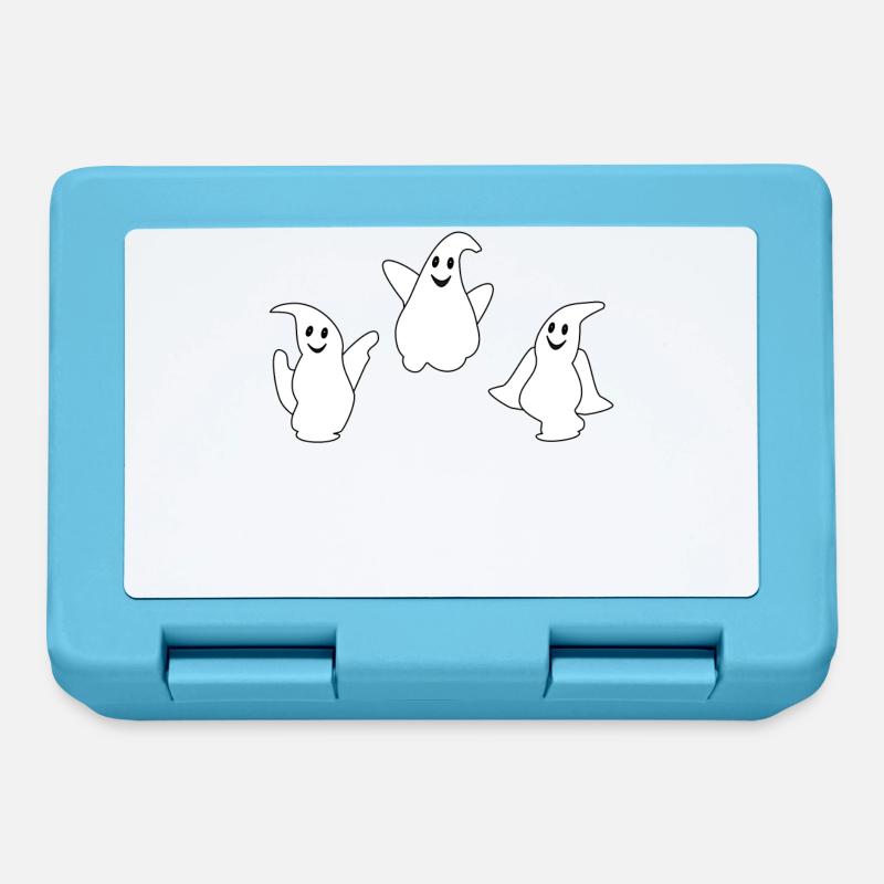 Good ghosts - Lunchbox - sapphire blue