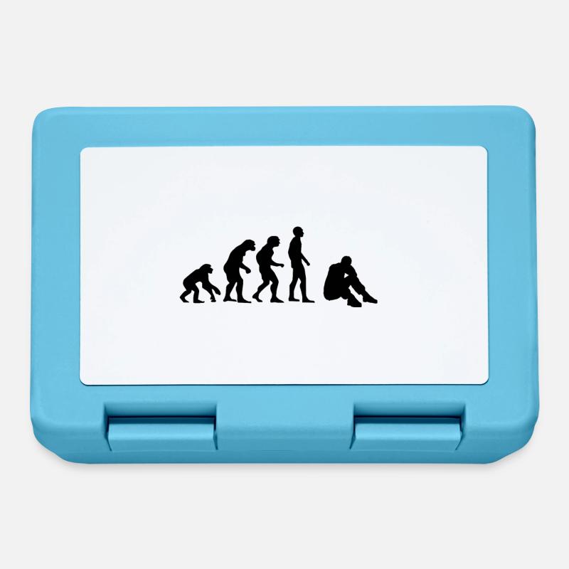 Evolutionary depression - Lunchbox - sapphire blue