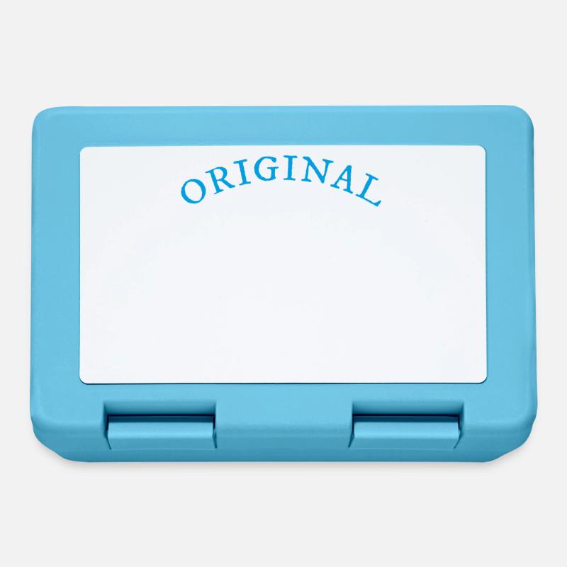 Original 100% Florian, Geschenk, - Brotdose - Saphirblau