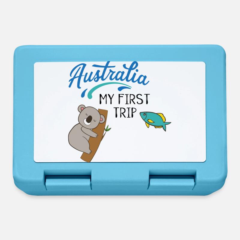 Australien - Brotdose - Saphirblau