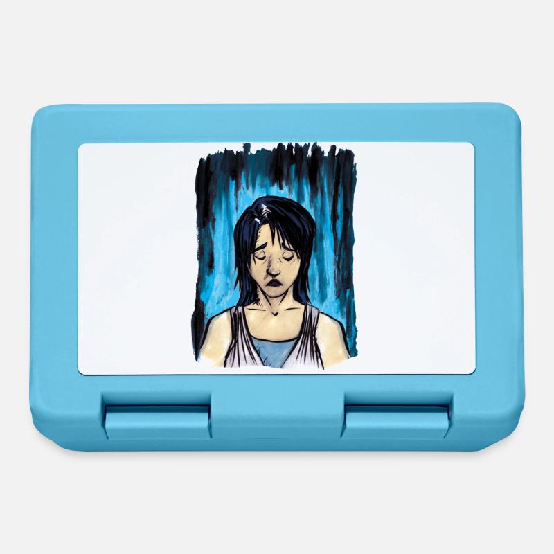 Sadness - Boîte à goûter - bleu saphir