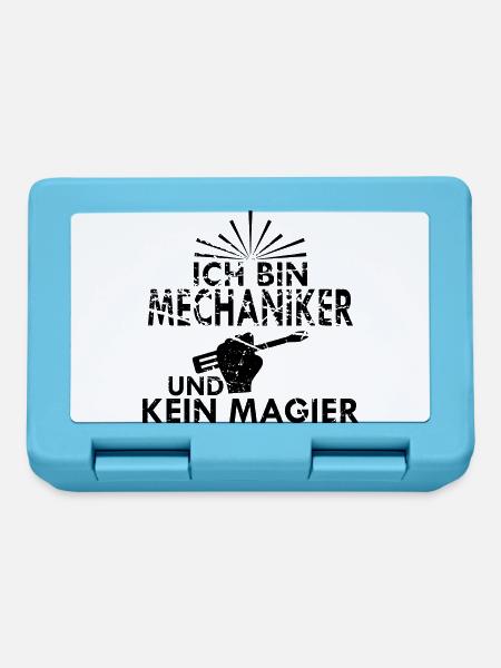 ich bin Mechaniker kein magier - Brotdose - Saphirblau