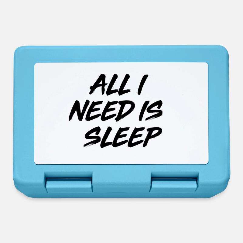 Sleep - Brotdose - Saphirblau