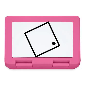 Project Ü logo - Lunchbox - pink - Front
