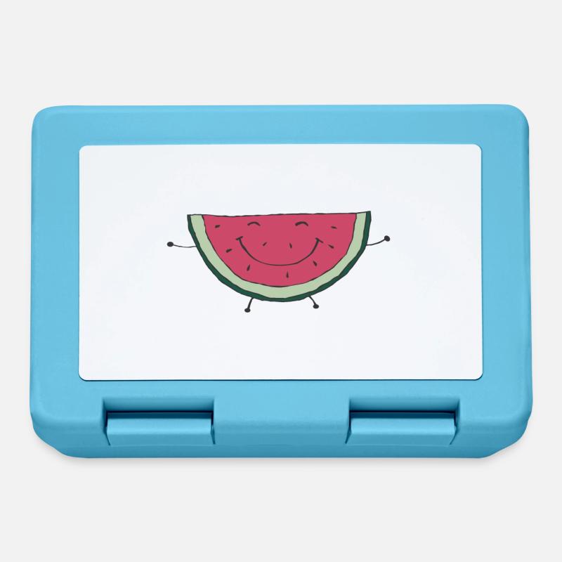 watermelon - Lunchbox - sapphire blue