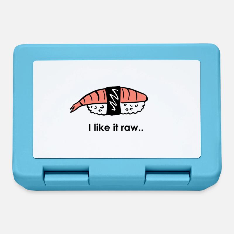 LIKE IT RAW | COLORED - Brotdose - Saphirblau