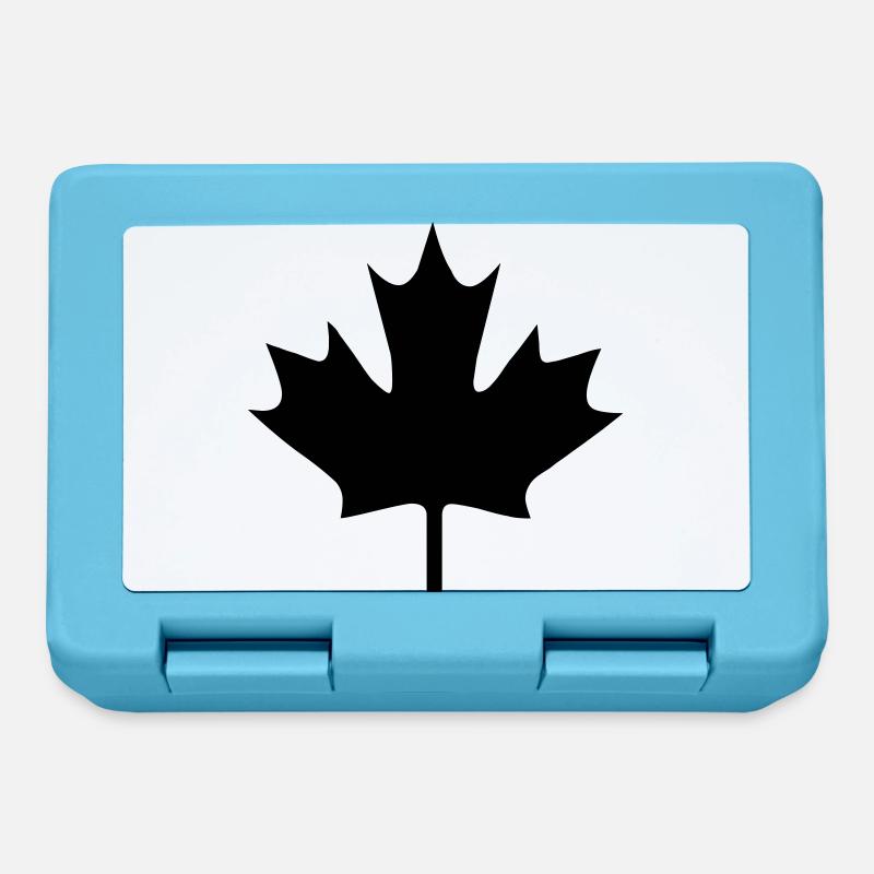 Canada - Canadian Leaf - Lunchbox - sapphire blue