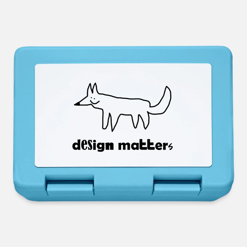 design matters - Brotdose - Saphirblau