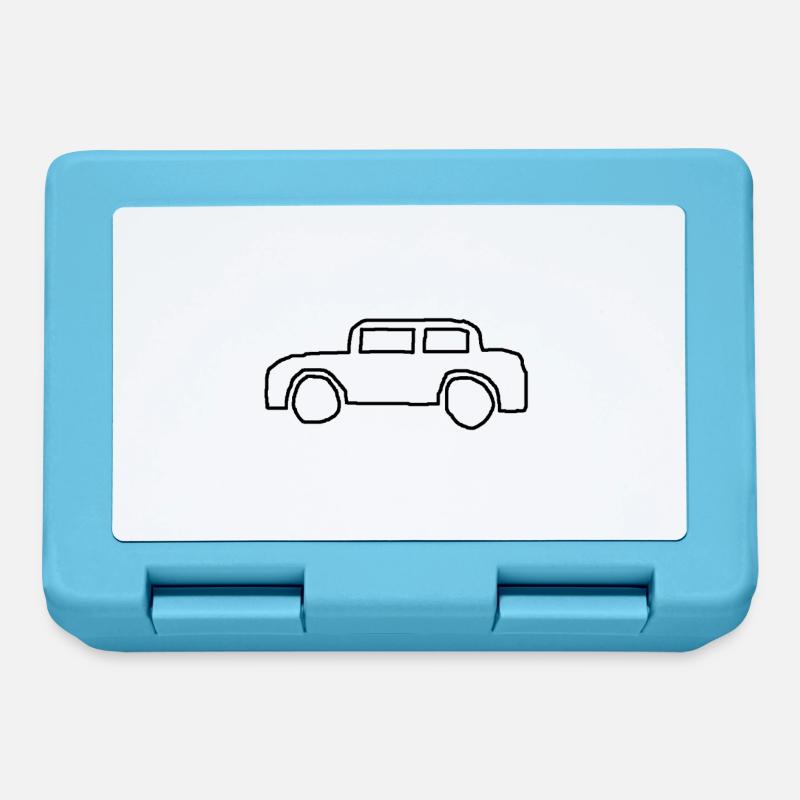 automobile - Lunchbox - sapphire blue