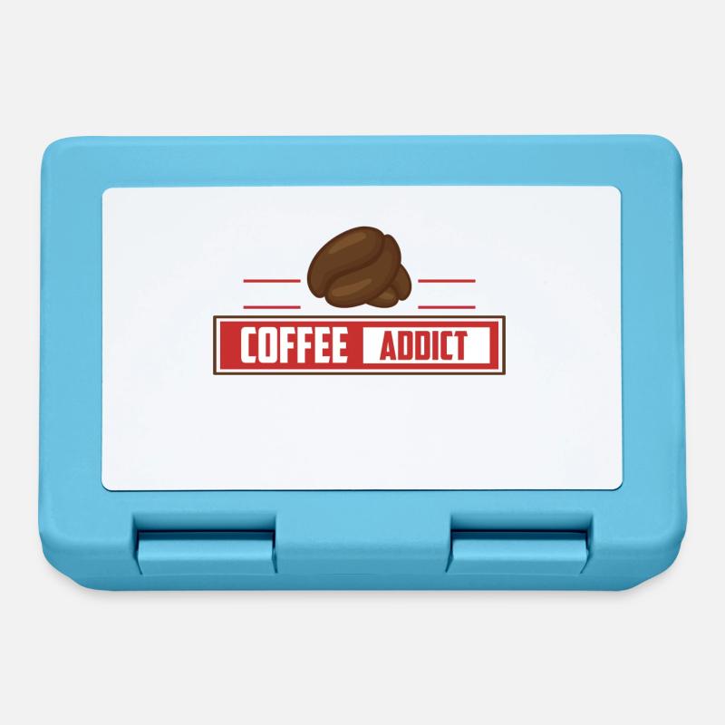 COFFEE ADICT - Lunchbox - sapphire blue