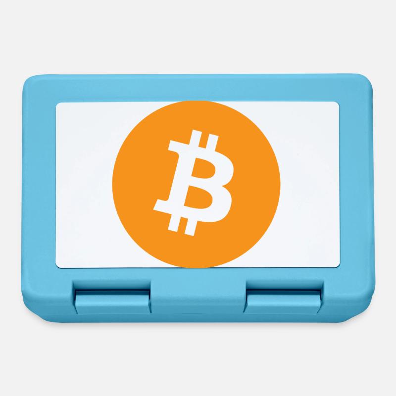 Bitcoin - Boîte à goûter - bleu saphir