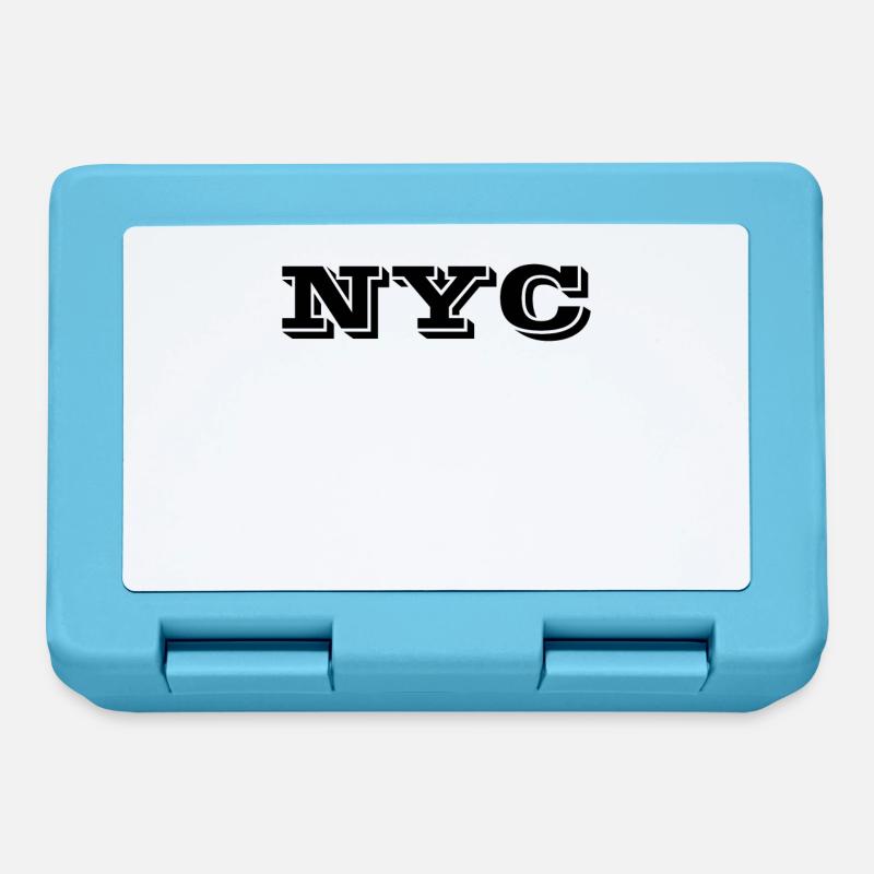 NYC - Boîte à goûter - bleu saphir