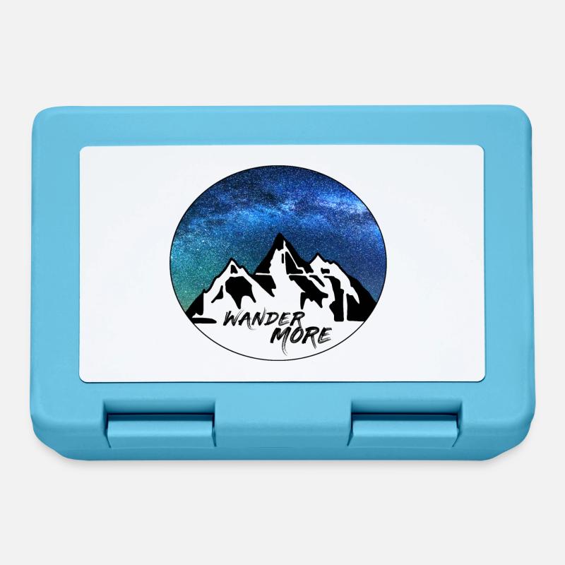 +++ Édition limitée +++ Se promener plus Sky - Boîte à goûter - bleu saphir