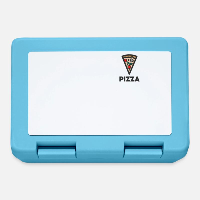 Pizza logo - Lunchbox - sapphire blue